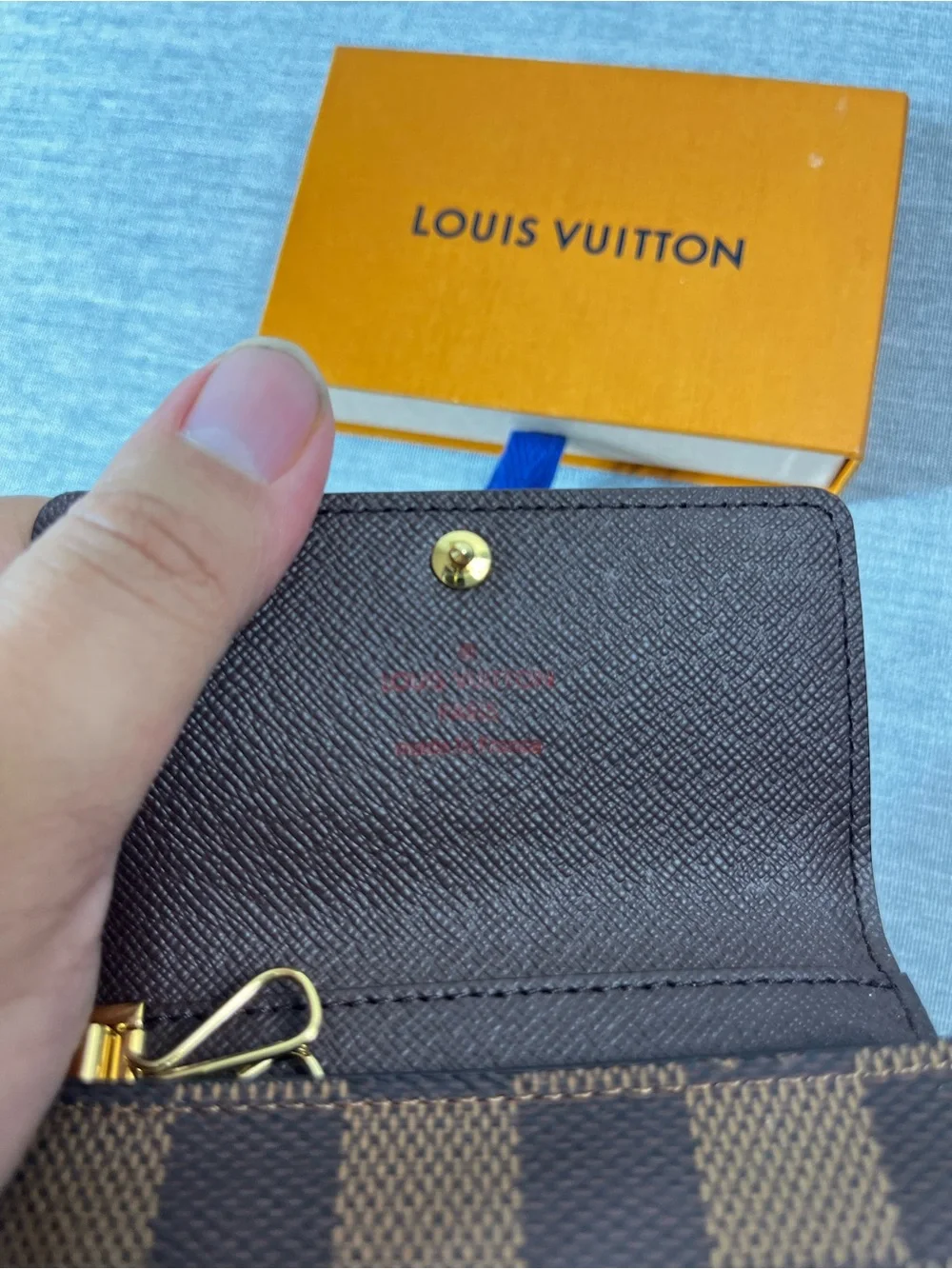 Louis Vuitton Damier Ebene Multicles 6 Key Holder